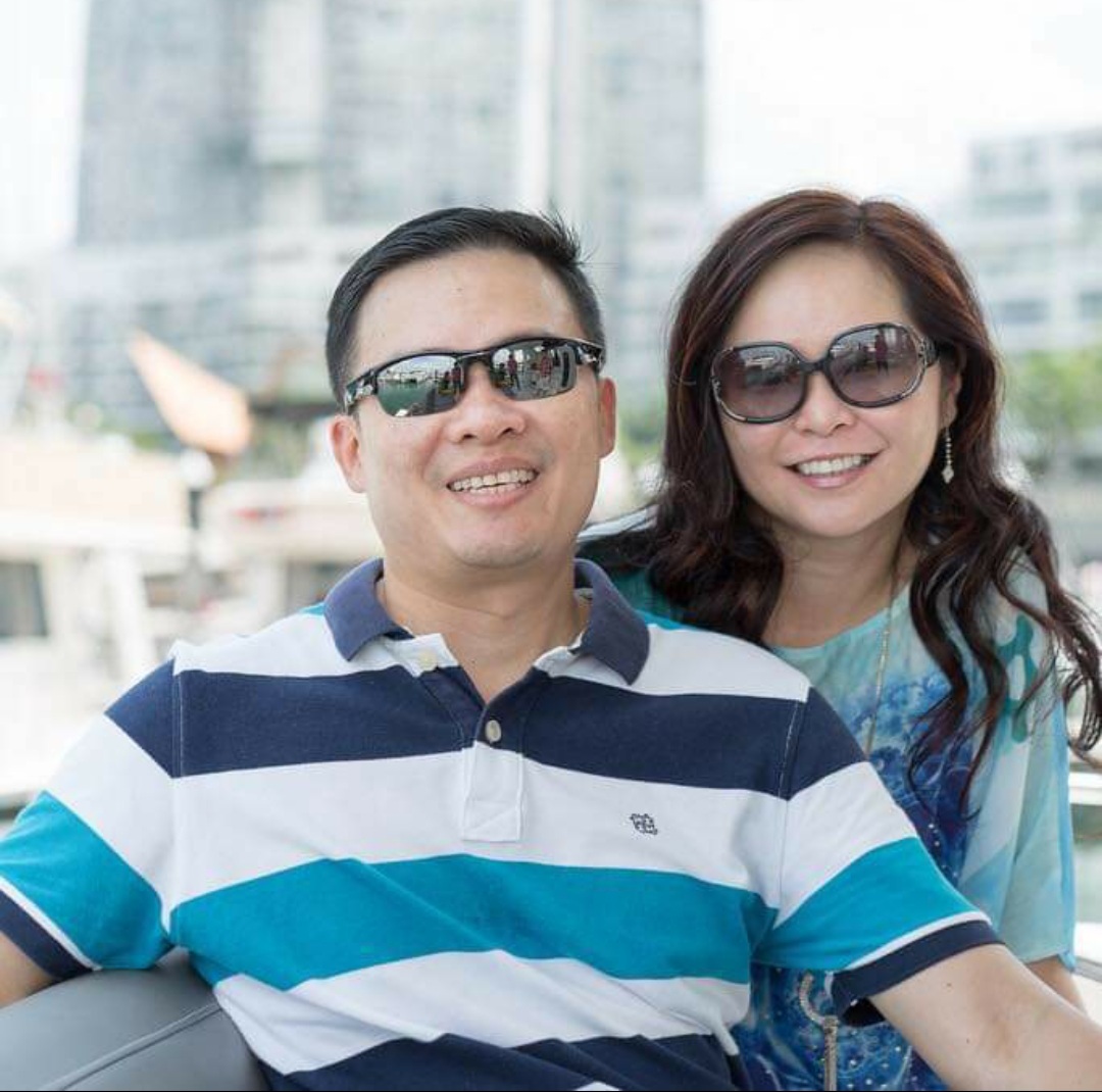 Alan Lim and wife