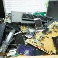 E-waste shown during Lab Tour