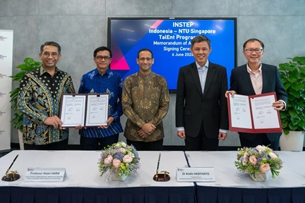 NTU and Indonesia launch new Master’s scholarship programme