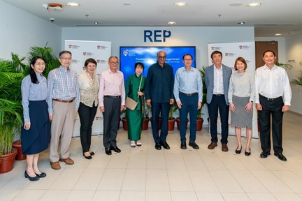 NTU’s new Chancellor President Tharman Shanmugaratnam