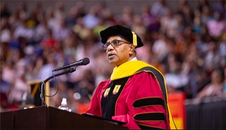 NTU President conferred honorary degree by Iowa State University