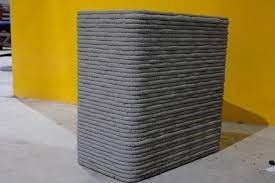 3D-print a concrete bench from recycled glass waste