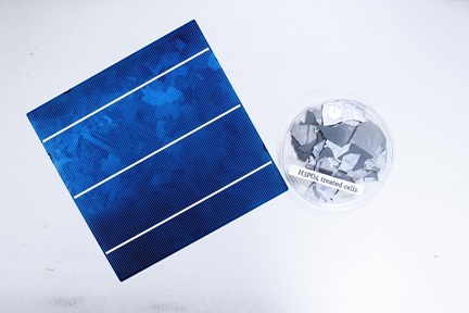 Silicon from expired solar panels