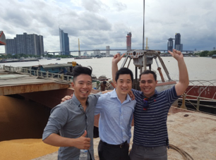Maritime Studies with ITP Specialisation interns at Peter Cremer (S) GmbH
