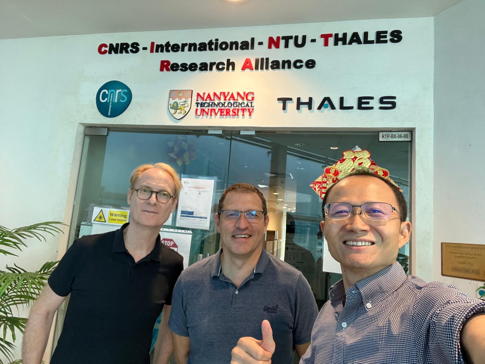 visit of IRCELYON to CINTRA