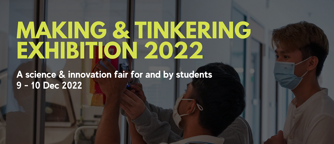 MAKING & TINKERING FEST 2022 banner for webpage