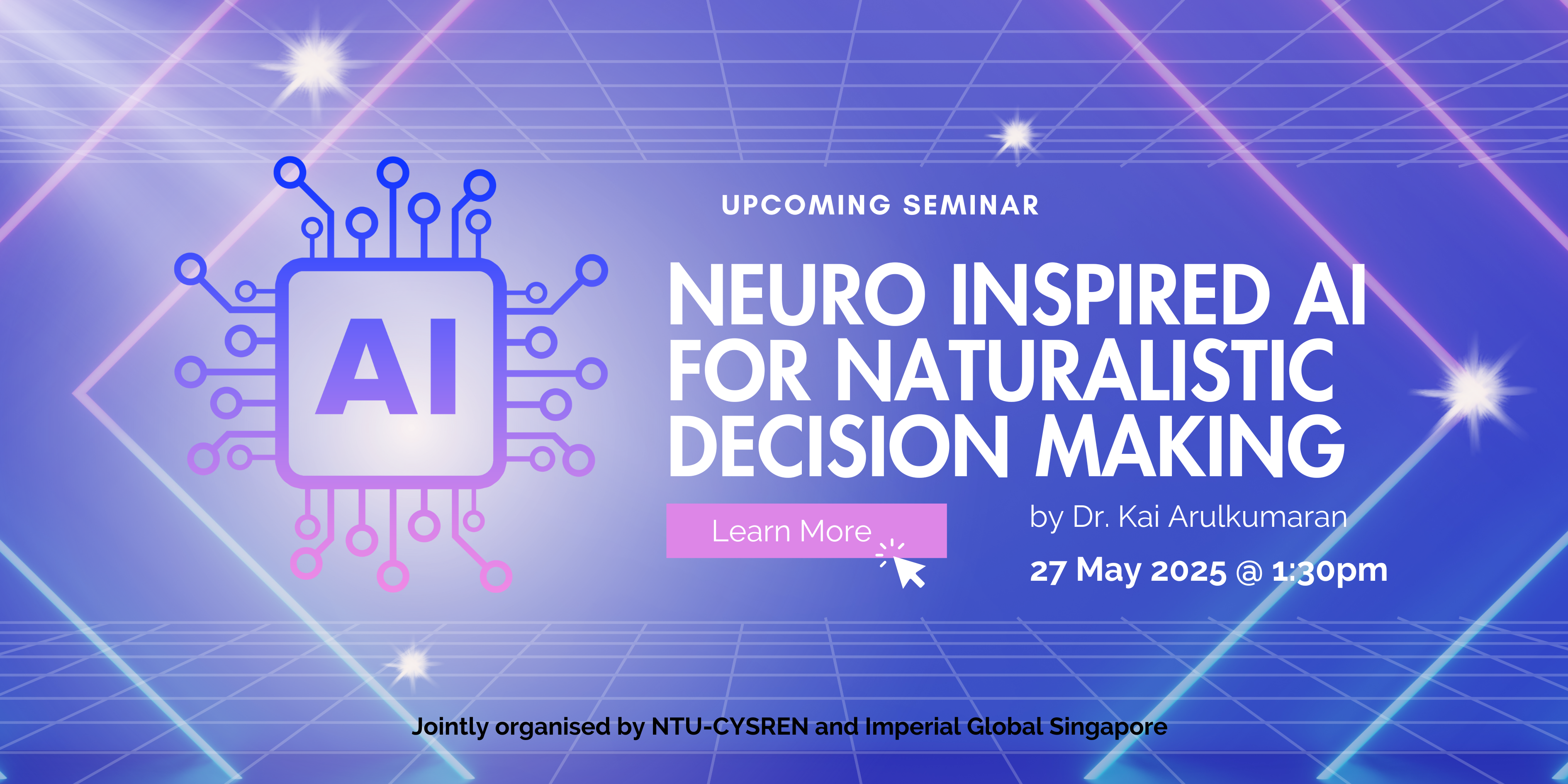 Seminar by Dr Kai 27May2025