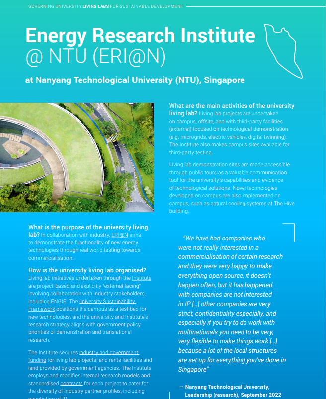 University Living Labs a platform for universities and industry to ...