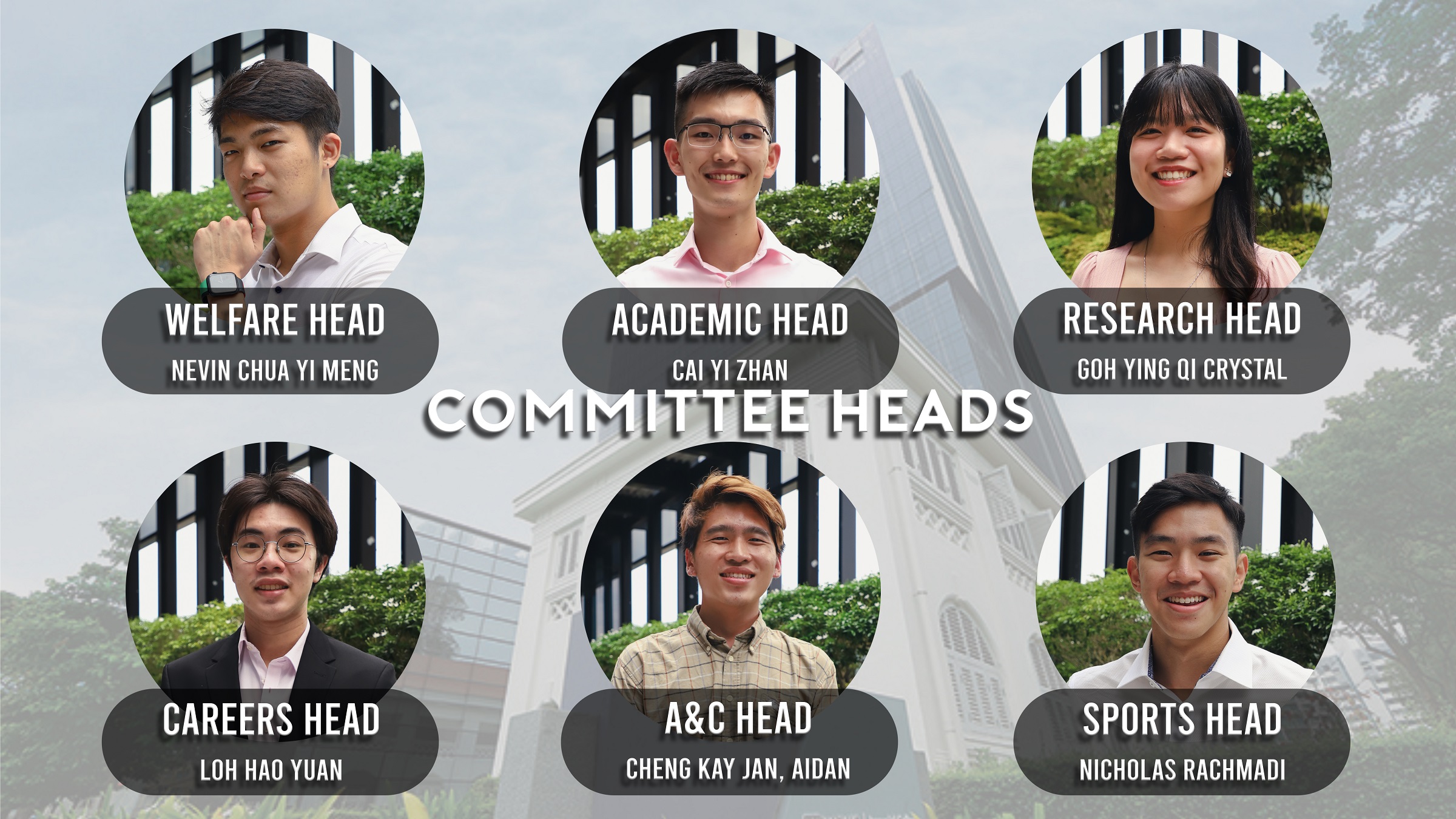 10th LKCMedSoc Committee Heads