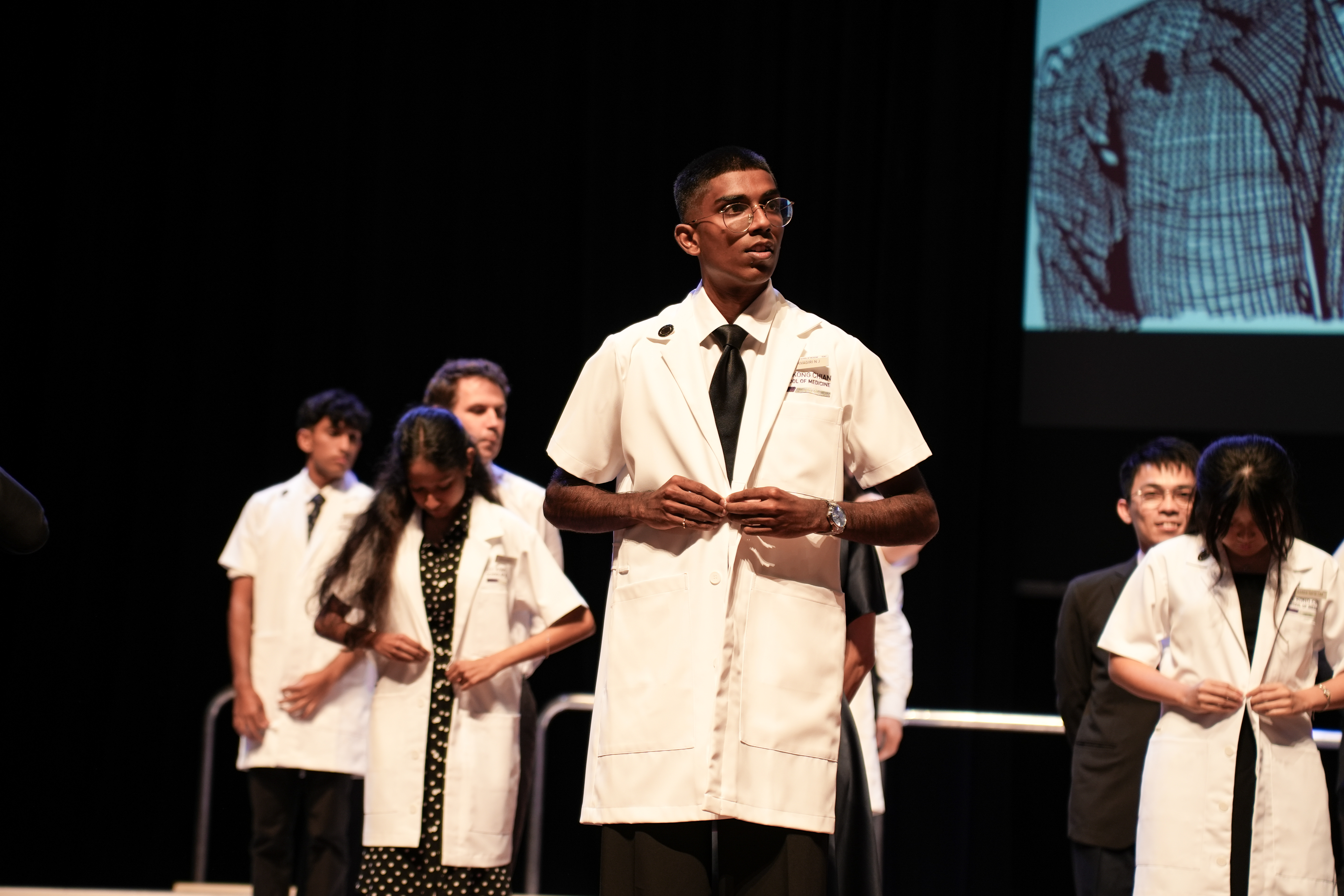 Shivigari, white coat 2025