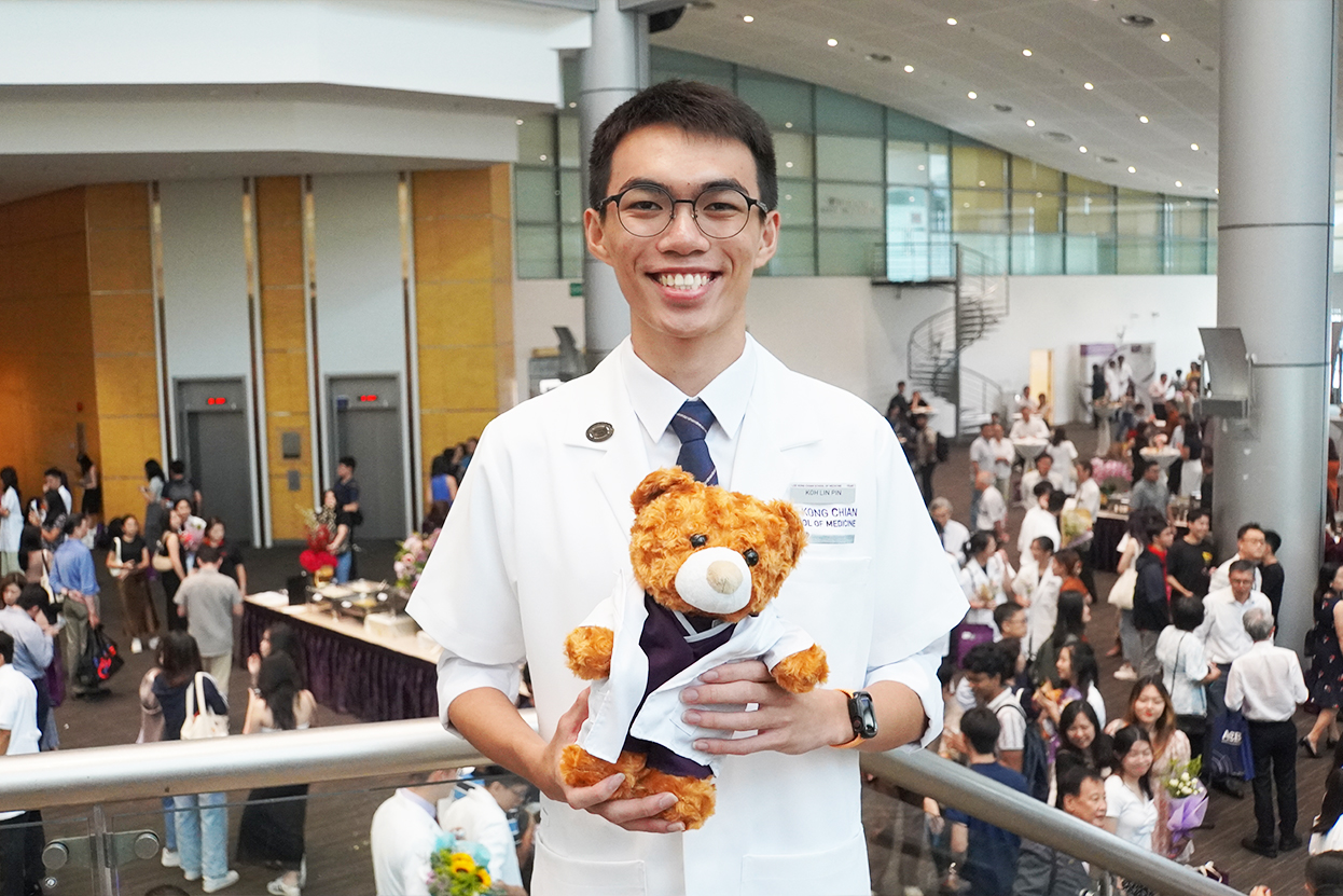 Koh Lin Pin Shares about his experience with LKCMedicine thus far