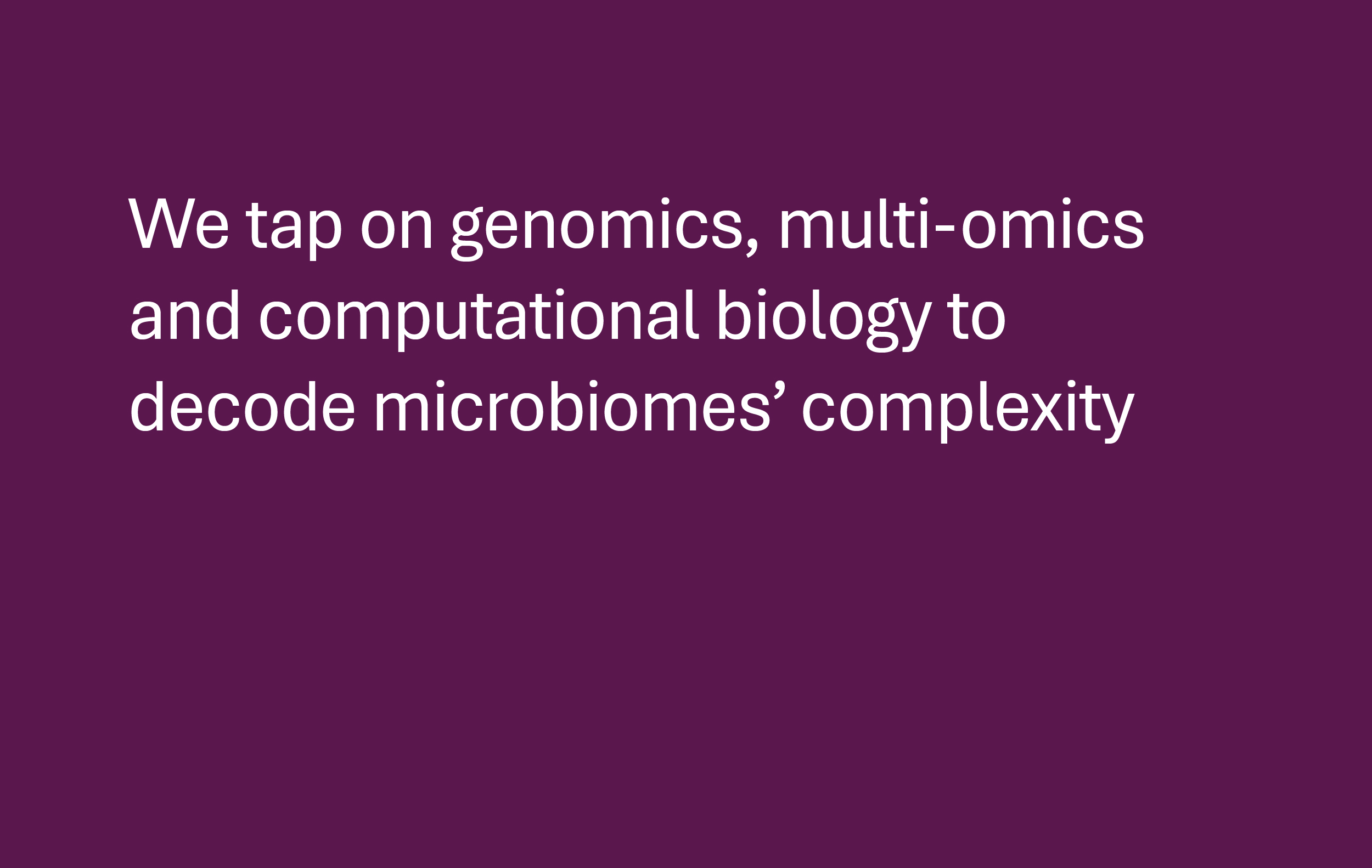 Microbiome Research Programme