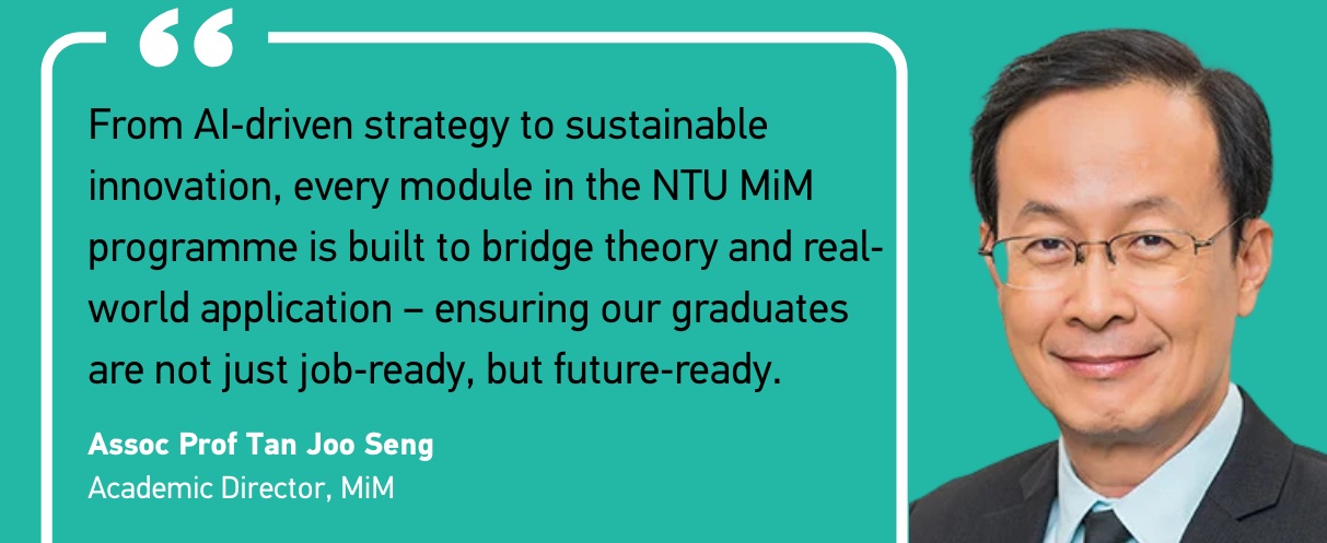 Assoc Prof Tan's Quote