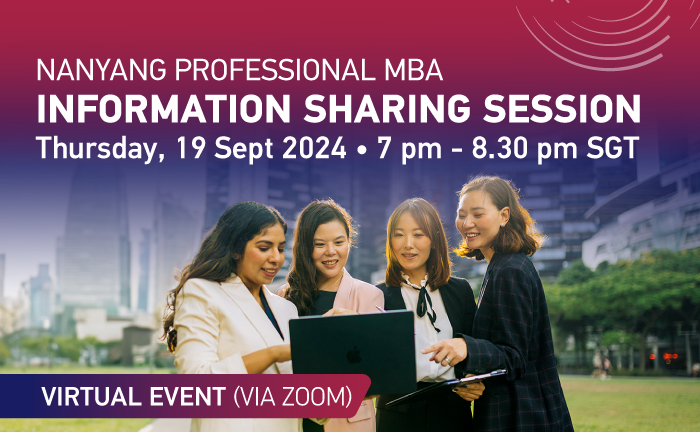 Nanyang Professional MBA Information Sharing Session