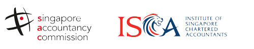 Logos:  Singapore Accountancy Commission (SAC) and Institute of Singapore Chartered Accountants (ISCA).