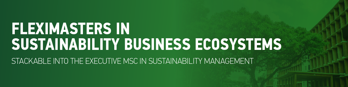 NTU FlexiMasters in Sustainability - Brochure Download