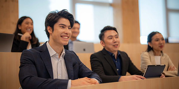 Classes are conducted at NTU's net-zero building