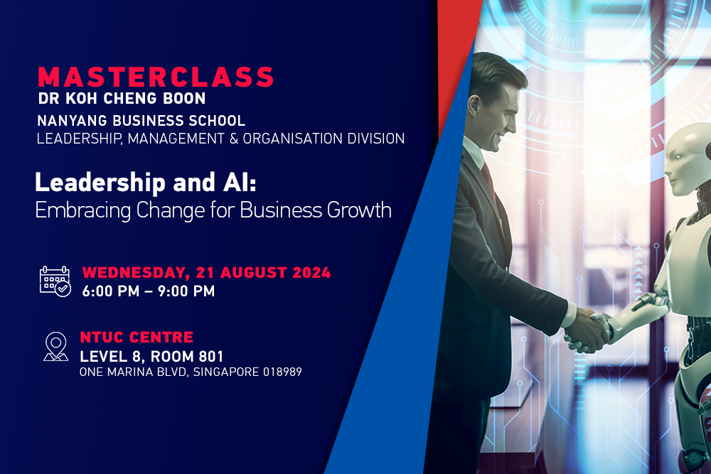 Connect & Learn Masterclass - Leadership and AI: Embracing Change for Business Growth