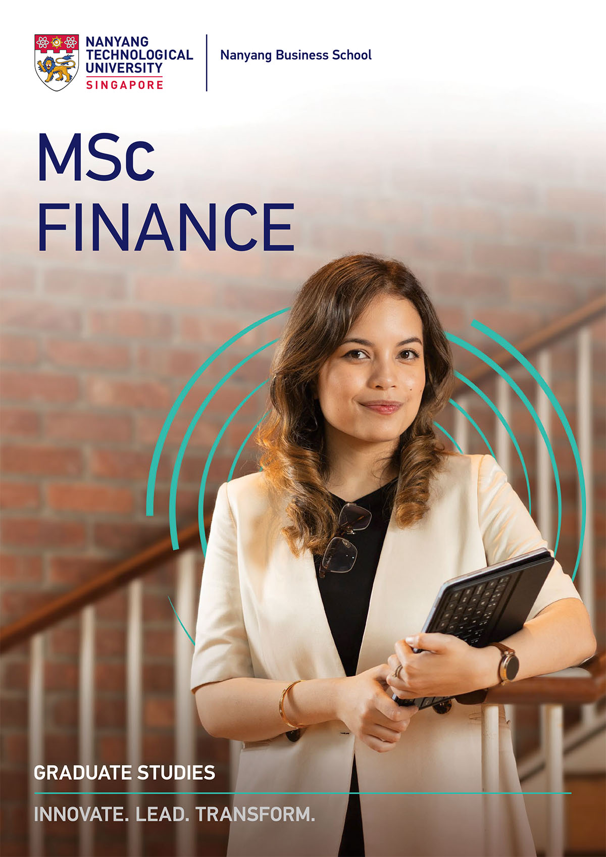 MSc Finance Brochure Cover