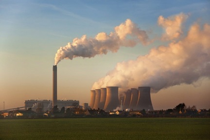 A coal fired power station in Licolnshire in the United Kingdom