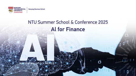 NTU Summer School and Conference 2025 AI for Finance