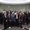 Group photo with Dr Ang Hak Seng after an interactive discussion session
