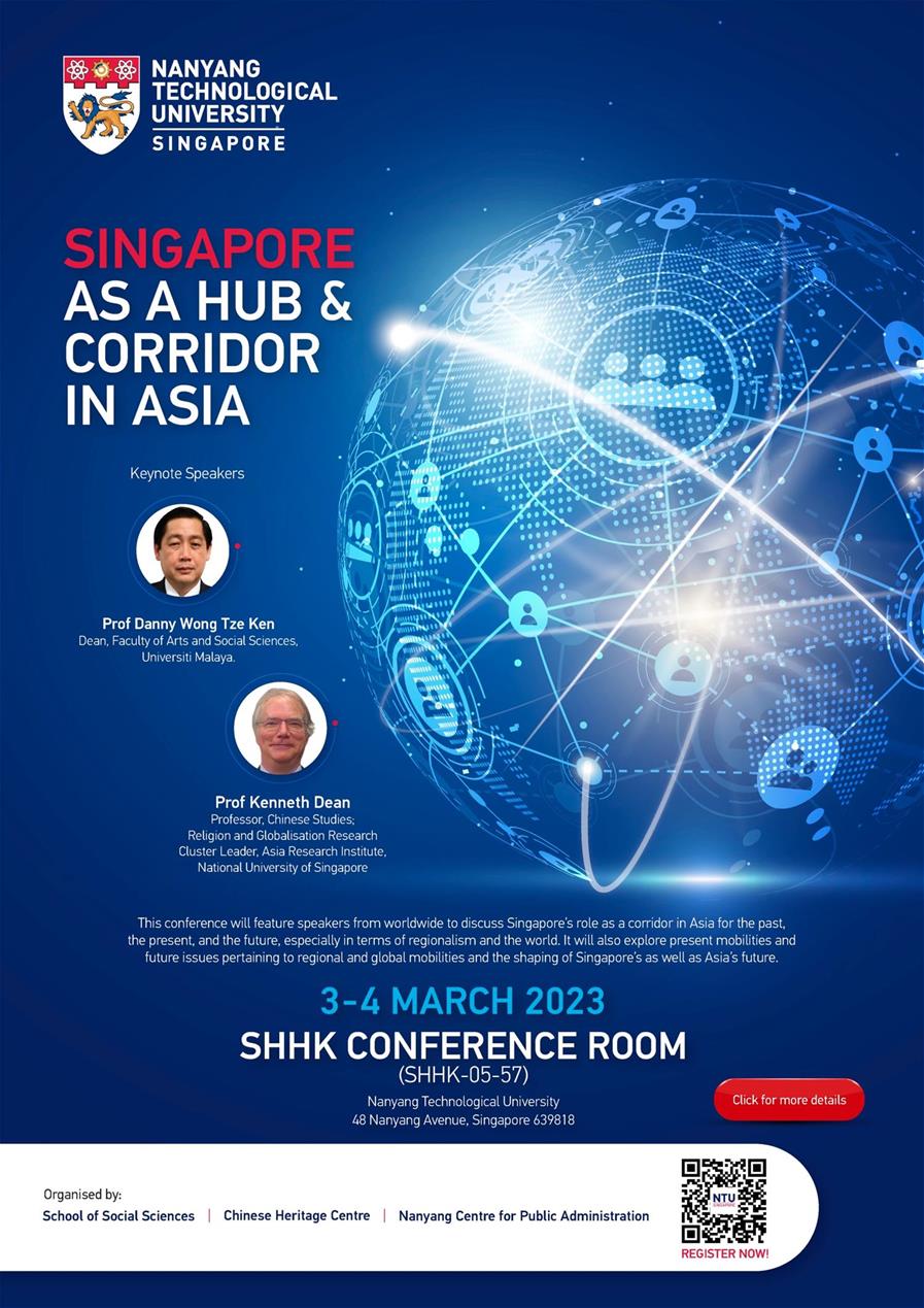 “Singapore as a Hub and Corridor in Asia” _E-poster