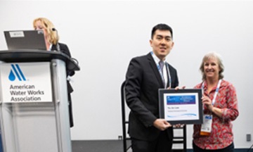 Lim Yu Jie wins AWWA award 1