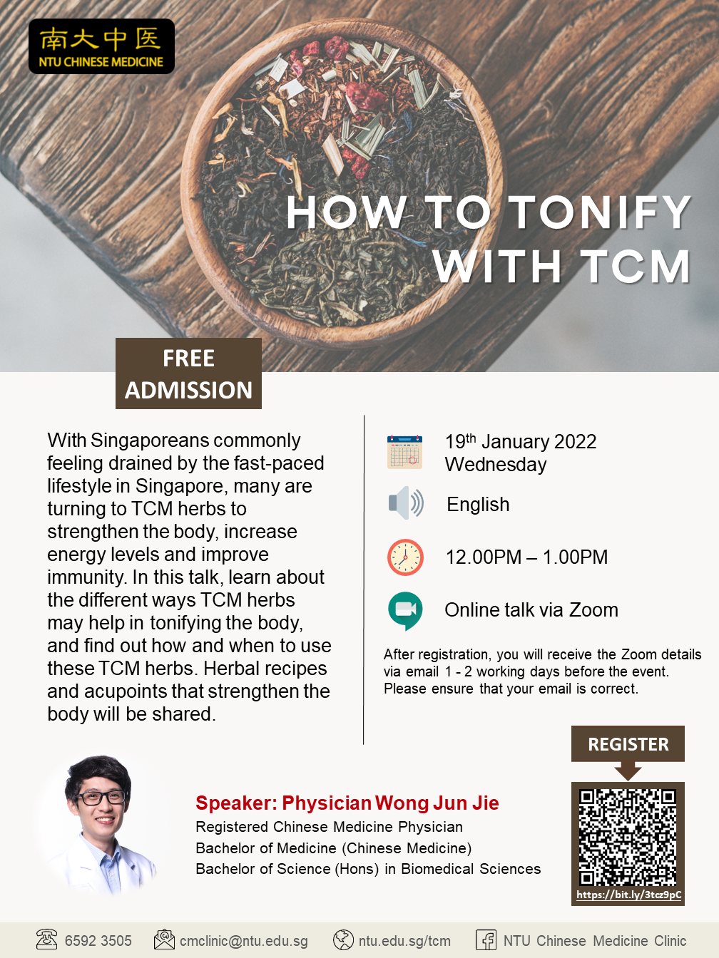 How to tonify with TCM