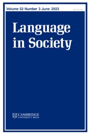 language-in-society