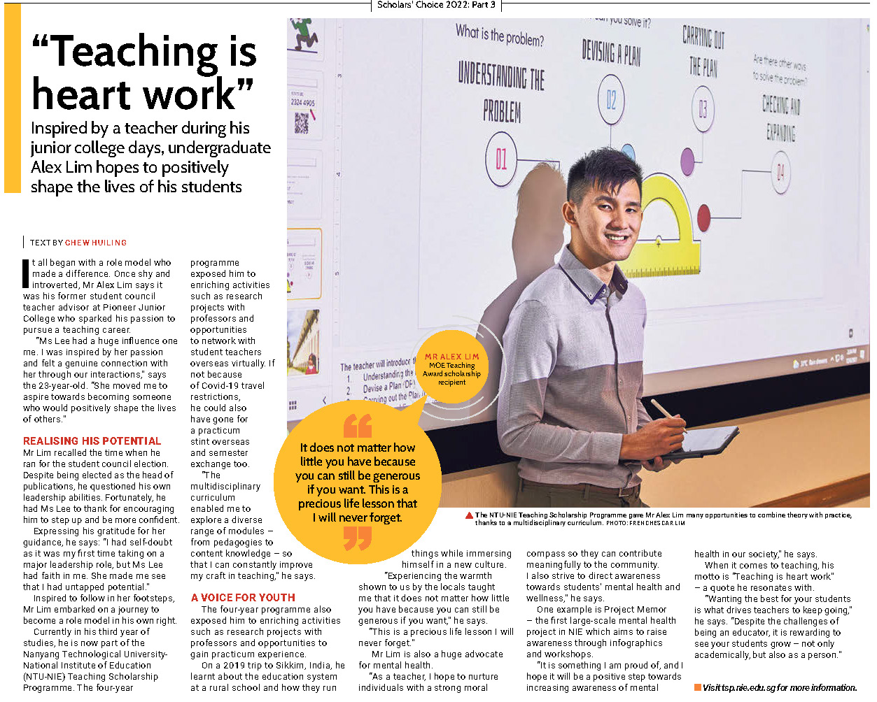20220222 Teaching is heart work