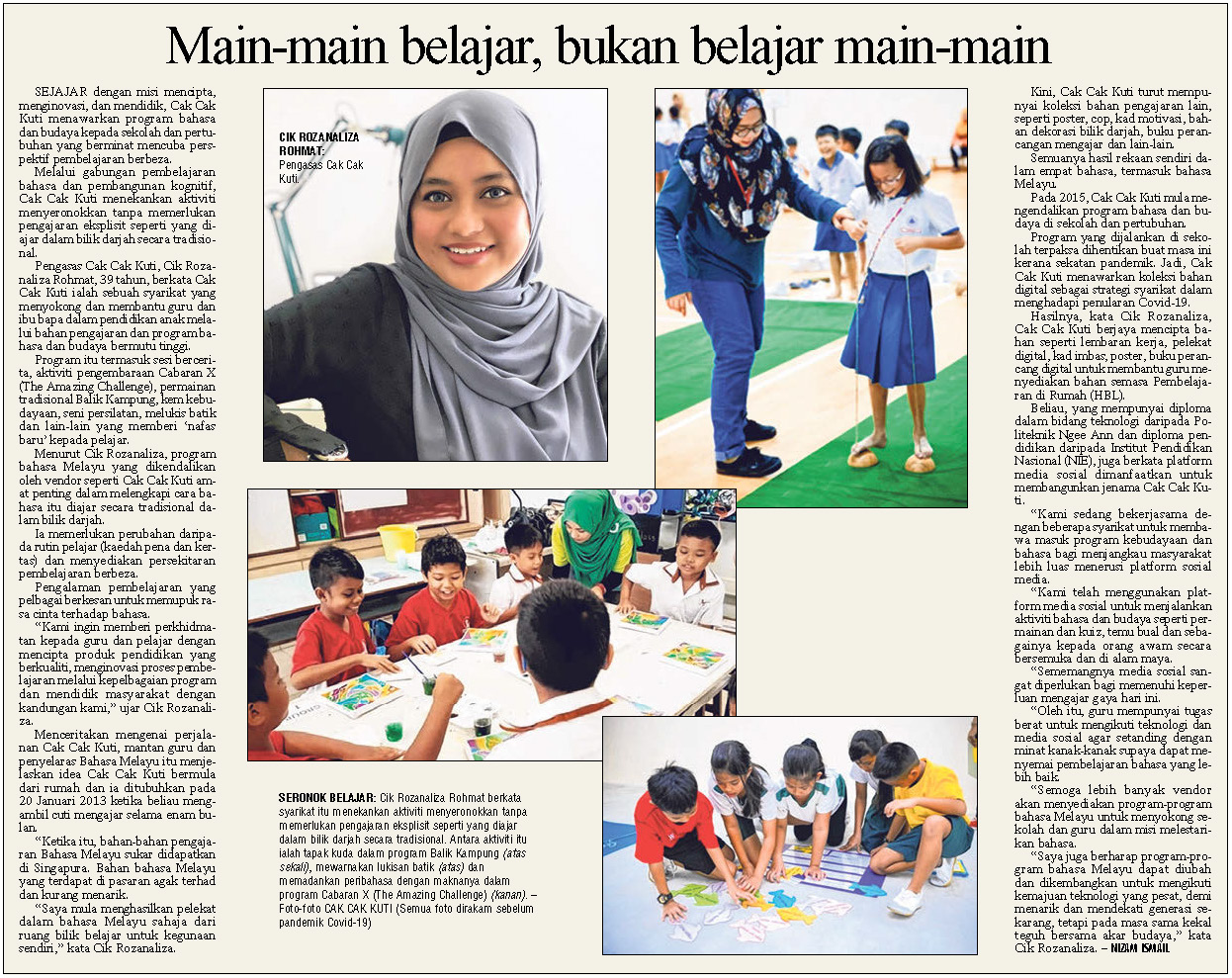 20220314 Main-main belajar, bukan belajar main-main 20220314 Main-main belajar, bukan belajar main-main