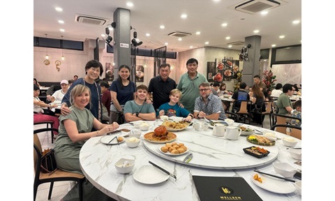 CAE_Welcome dinner with Prof Lipnevich_Thumbnail