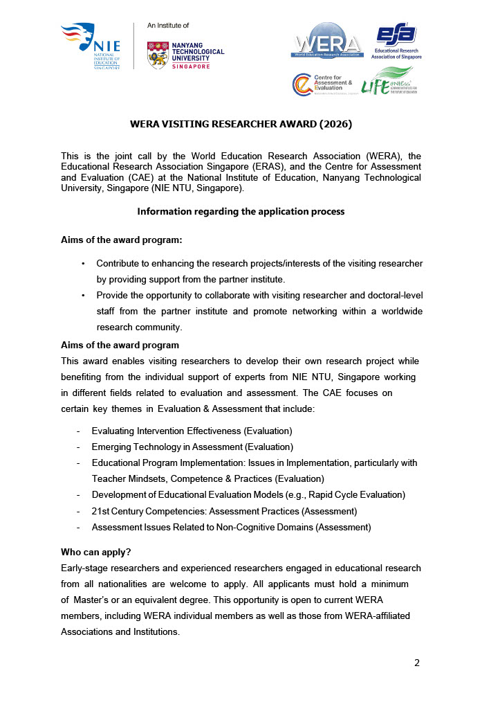 WERA Researcher Award_pg 1