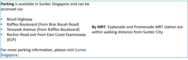 Directions to Suntec 2 (Parking and MRT)