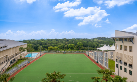 NIE sports field for football