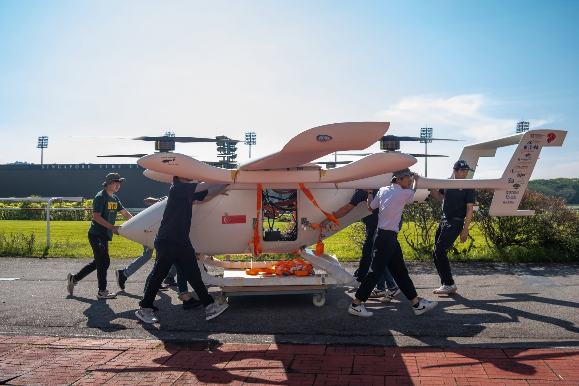 NTU eVtol aircraft