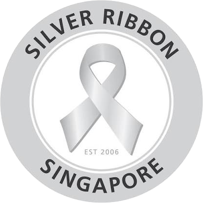 Silver Ribbon Singapore Logo Silver Ribbon Singapore Logo