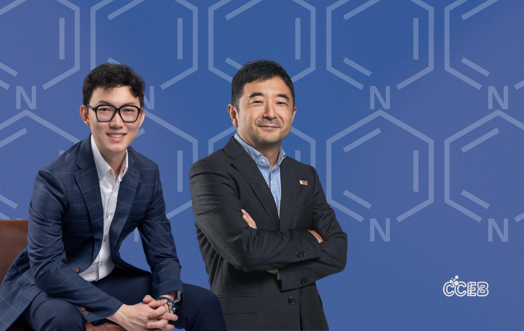 Photo of Dr Eugene and Prof Chiba