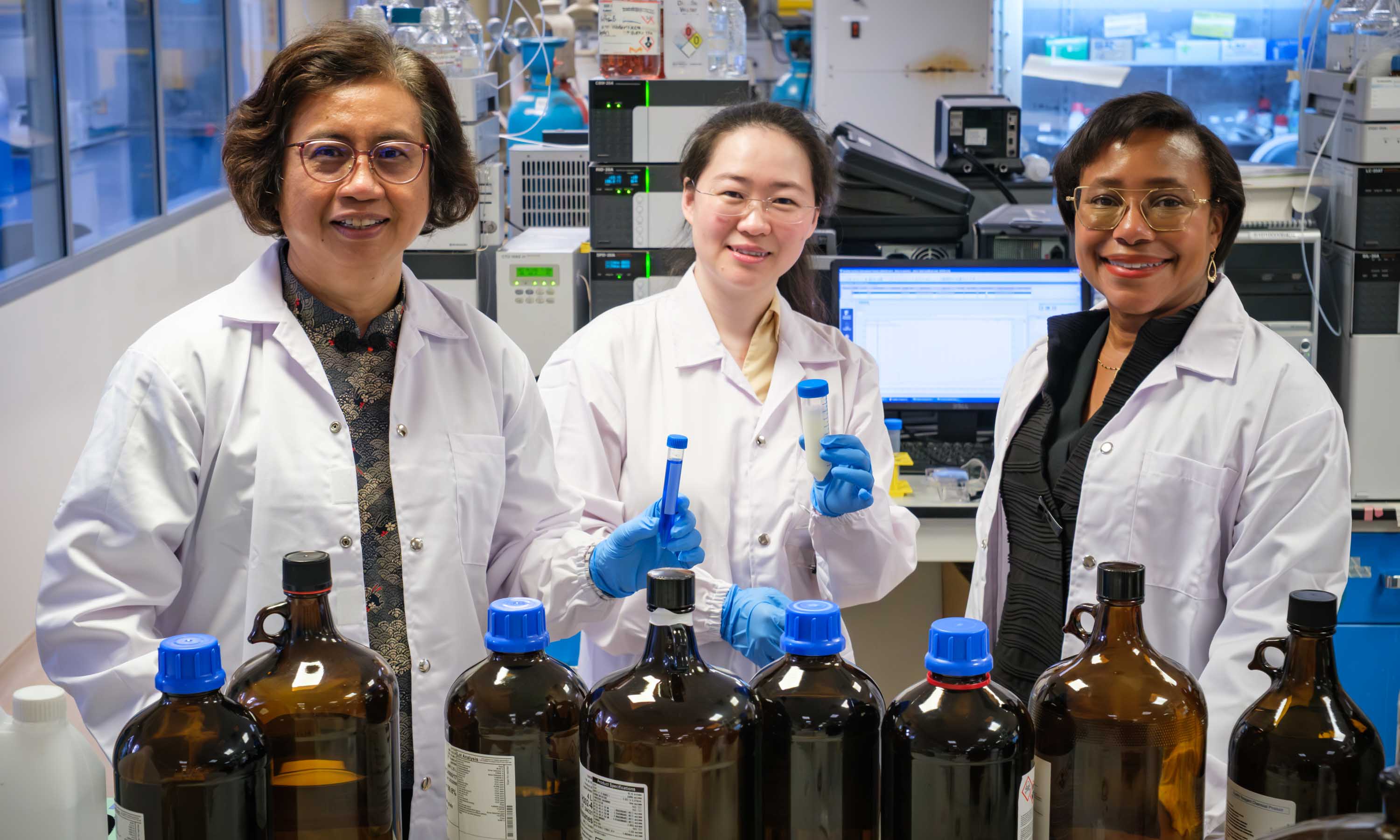 photo of prof mary chan and her collaborators