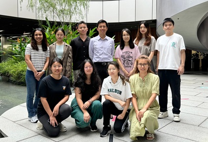 Research Team with Prof. Steve