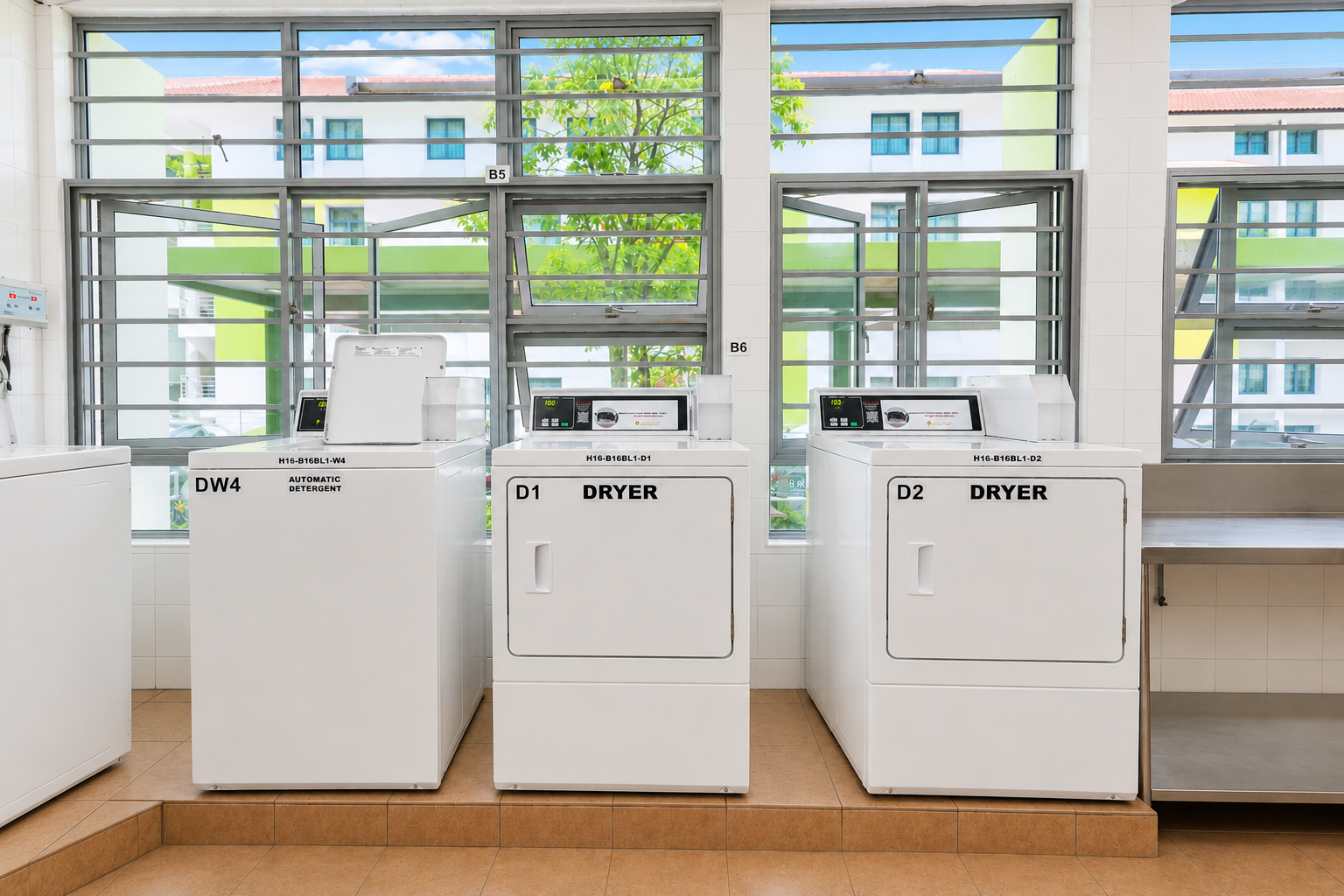 Hall 16 Laundry Room