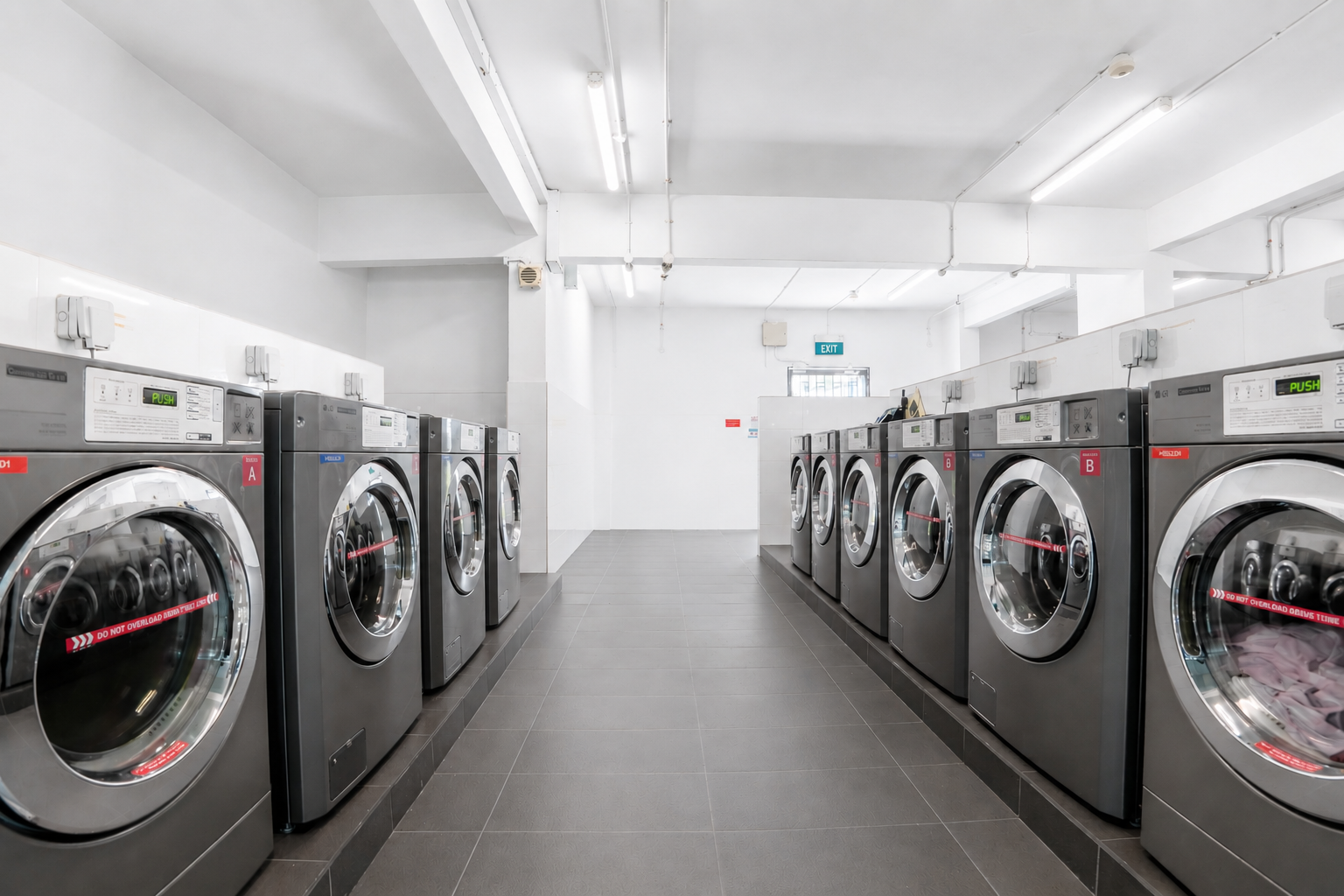 Hall 4 Laundry Room