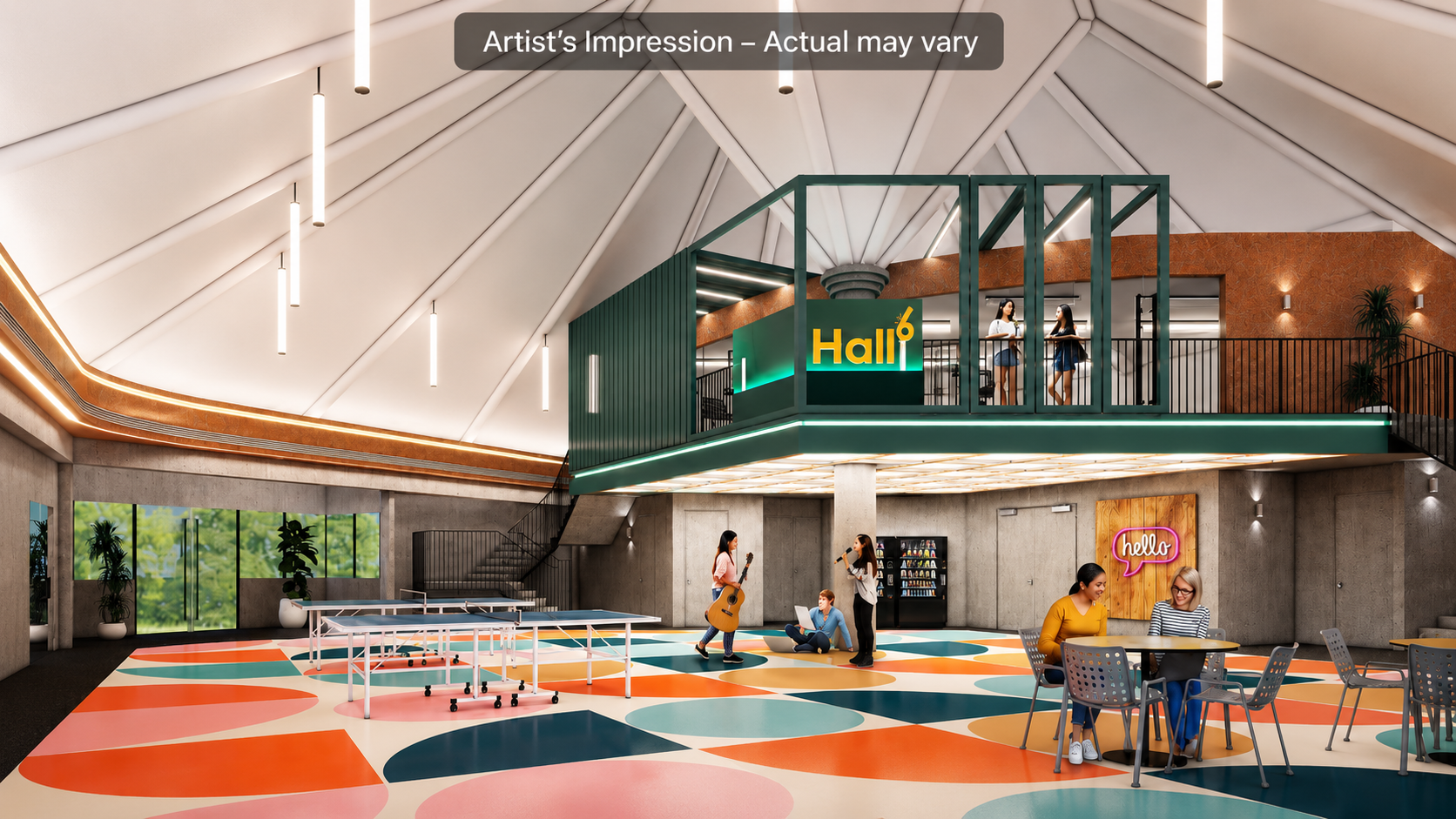 Hall 6 Resident Space (Artist Impression)c