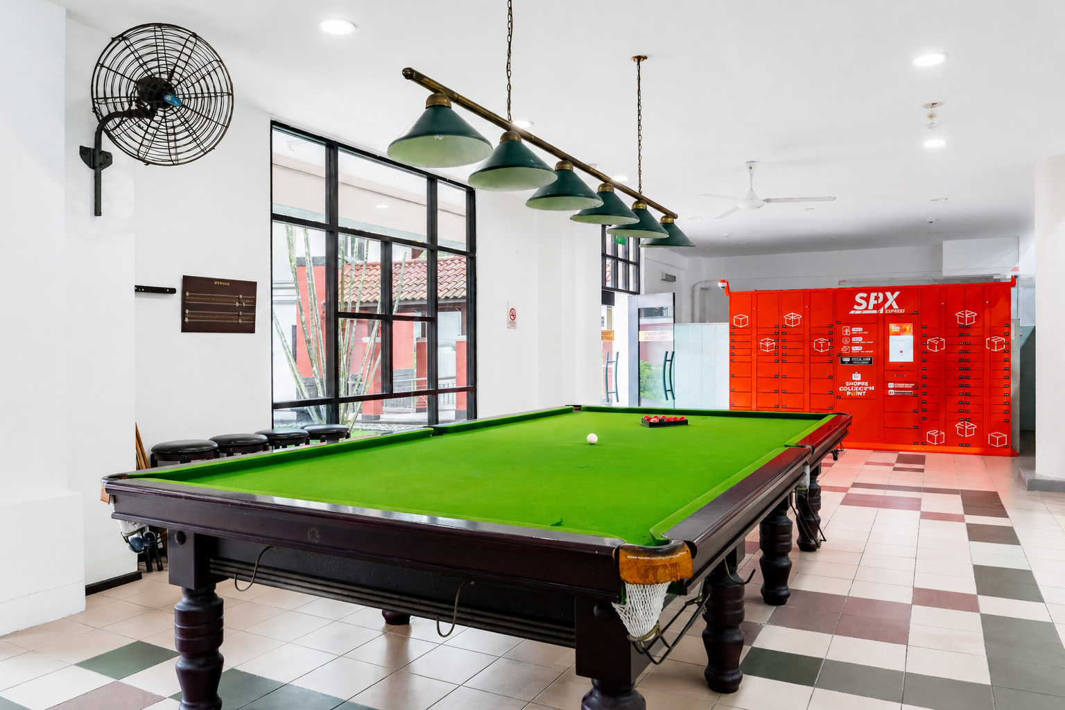 Hall 9 Pool Table