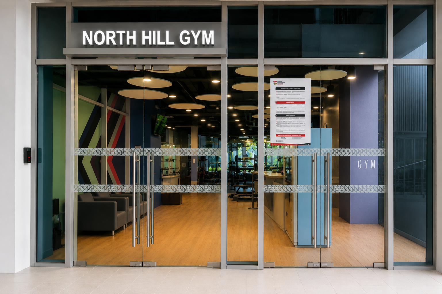 NorthHill Gym (Front Door)