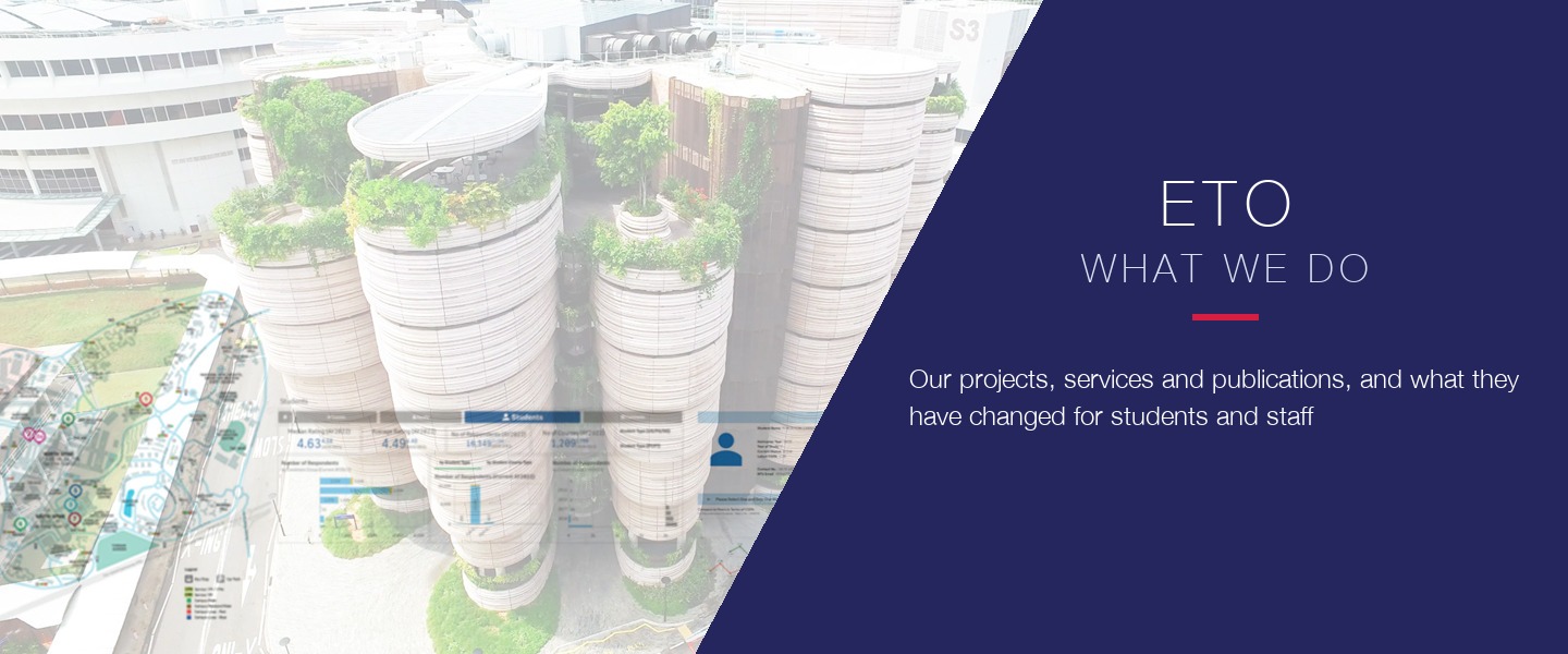 ETO What We Do: our projects, services and publications