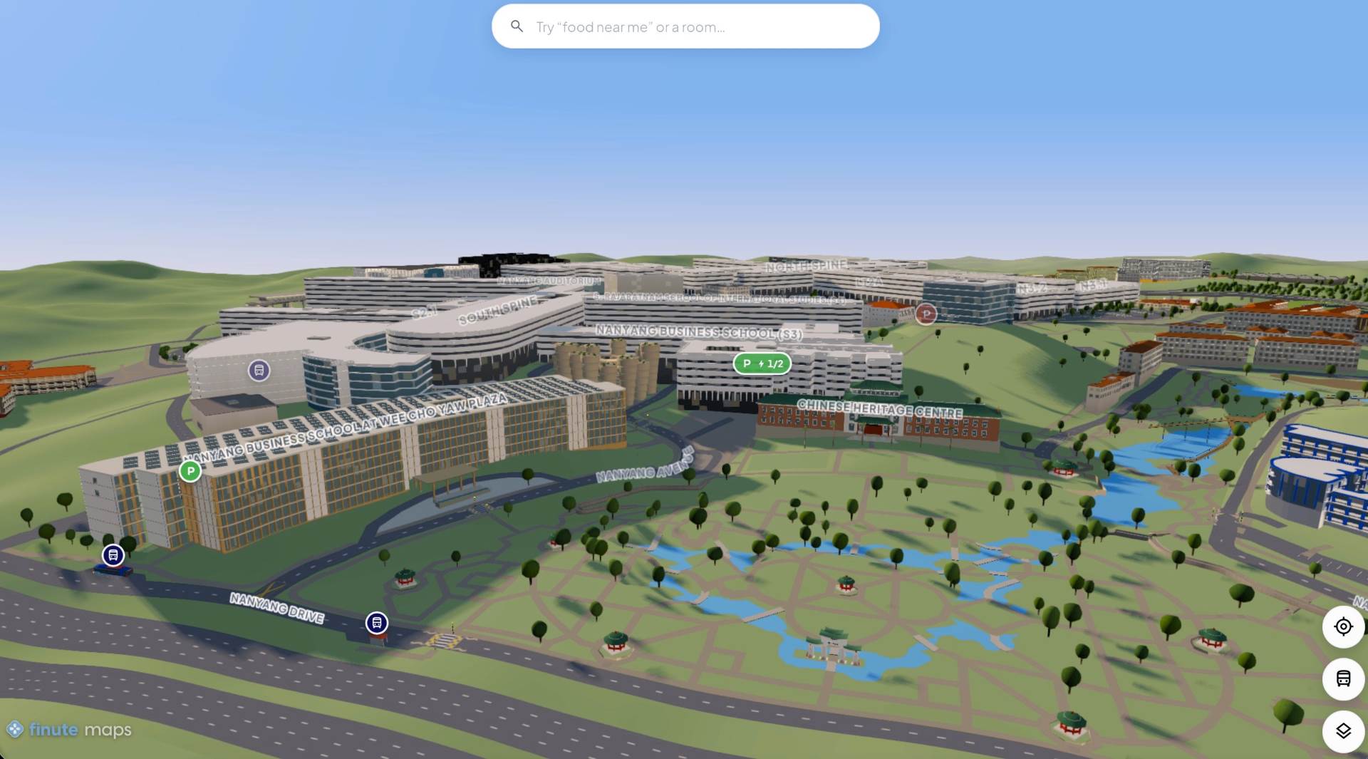 3D map of NTU