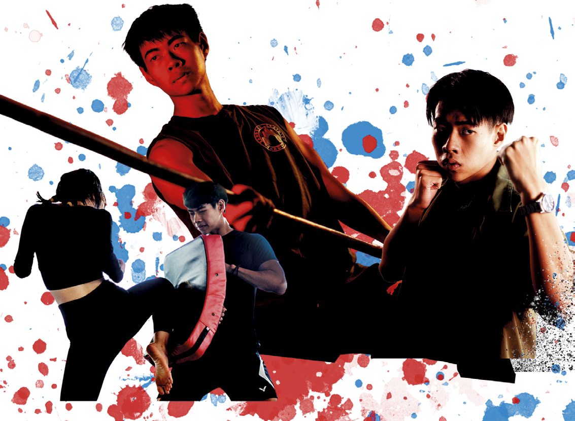 NTU student and stuntman Cayden Kong