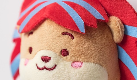 Lyon plushie face
